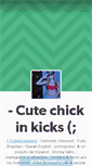 Mobile Screenshot of cutegirlinjordans.tumblr.com