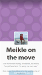 Mobile Screenshot of meikleonthemove.tumblr.com