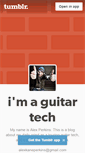 Mobile Screenshot of guitartechalex.tumblr.com