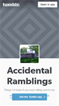 Mobile Screenshot of accidentalvter.tumblr.com