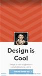 Mobile Screenshot of designiscool.tumblr.com