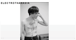 Desktop Screenshot of electrothanasia.tumblr.com