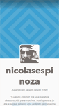 Mobile Screenshot of nicolasespinoza.tumblr.com