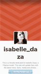 Mobile Screenshot of isabelle-daza.tumblr.com