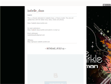 Tablet Screenshot of isabelle-daza.tumblr.com