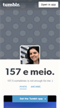 Mobile Screenshot of 157emeio.tumblr.com