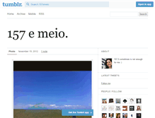 Tablet Screenshot of 157emeio.tumblr.com