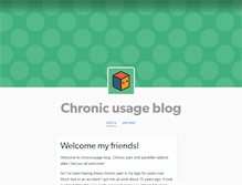 Tablet Screenshot of chronicusage.tumblr.com