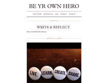 Tablet Screenshot of beyrownhero.tumblr.com