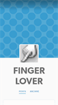 Mobile Screenshot of fingerlover.tumblr.com