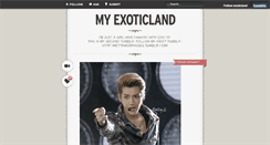 Desktop Screenshot of exoticland.tumblr.com