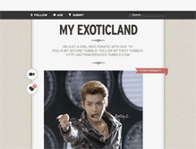 Tablet Screenshot of exoticland.tumblr.com