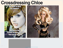 Tablet Screenshot of crossdressingchloe.tumblr.com