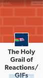 Mobile Screenshot of holygrailofgifs.tumblr.com