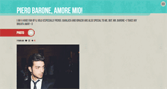 Desktop Screenshot of pieroamoremio.tumblr.com