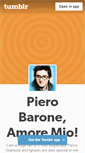 Mobile Screenshot of pieroamoremio.tumblr.com