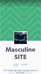 Mobile Screenshot of masculinedelicacies.tumblr.com