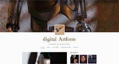 Desktop Screenshot of digitalartform.tumblr.com