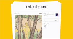 Desktop Screenshot of istealpens.tumblr.com