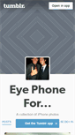 Mobile Screenshot of eyephonefor.tumblr.com