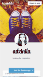 Mobile Screenshot of adrinila.tumblr.com
