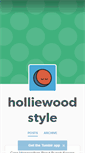 Mobile Screenshot of holliewoodstyle.tumblr.com