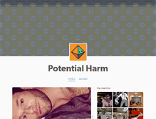 Tablet Screenshot of potentialharm.tumblr.com