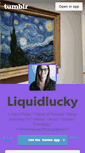Mobile Screenshot of liquidlucky.tumblr.com