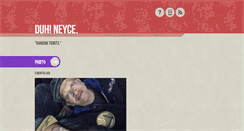 Desktop Screenshot of duhneyce.tumblr.com