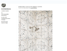 Tablet Screenshot of patternblog.tumblr.com