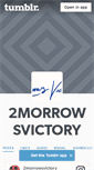 Mobile Screenshot of 2morrowsvictory.tumblr.com