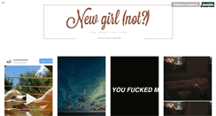 Desktop Screenshot of newgirlnot.tumblr.com