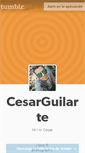 Mobile Screenshot of cesarguilarte.tumblr.com