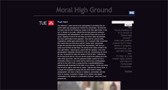 Desktop Screenshot of moralhighground.tumblr.com