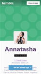 Mobile Screenshot of annatasha.tumblr.com