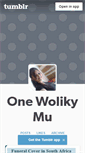 Mobile Screenshot of onewolikymu.tumblr.com