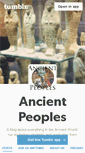 Mobile Screenshot of ancientpeoples.tumblr.com