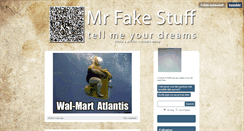 Desktop Screenshot of mrfakestuff.tumblr.com