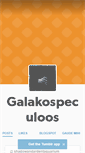 Mobile Screenshot of galakospeculoos.tumblr.com