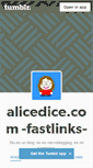 Mobile Screenshot of alicedice.tumblr.com
