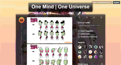 Desktop Screenshot of onemindoneuniverse.tumblr.com