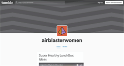 Desktop Screenshot of airblasterwomen.tumblr.com