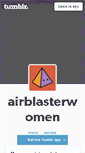 Mobile Screenshot of airblasterwomen.tumblr.com