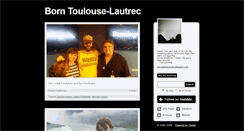 Desktop Screenshot of borntoulouse.tumblr.com