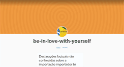Desktop Screenshot of be-in-love-with-yourself.tumblr.com
