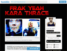 Tablet Screenshot of frakyeahkarathrace.tumblr.com