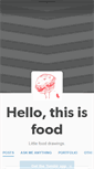 Mobile Screenshot of hellothisisfood.tumblr.com