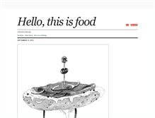 Tablet Screenshot of hellothisisfood.tumblr.com