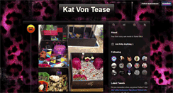 Desktop Screenshot of katvontease.tumblr.com
