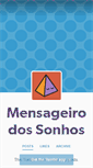 Mobile Screenshot of mensageirodossonhos.tumblr.com